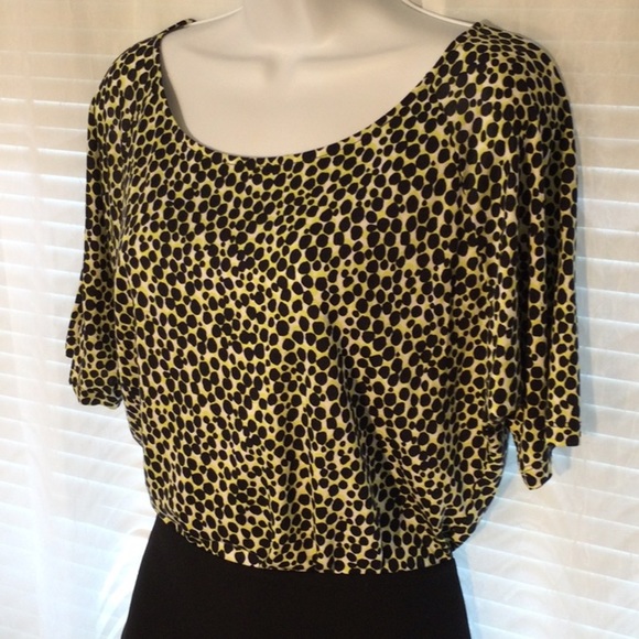 Ann Taylor Leopard Print Short Sleeve Sz S - Picture 2 of 11